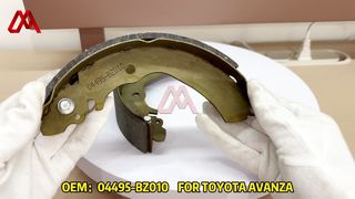 টয়োটার জন্য 04495-BZ010 04495BZ010 ব্রেক জুতা
