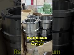 1-42315377-2 1423153772 রিয়ার ব্রেক ড্রাম ISUZU 6WF1 CXZ CYH CYZ এর জন্য উপযুক্ত