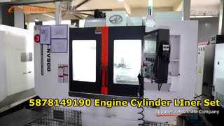 5-87814919-0 5-87813744-1 5878149190 ইঞ্জিন সিলিন্ডার লাইনার সেট ISUZU 4HE1 NQR70 এর জন্য উপযুক্ত