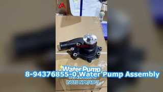 8-94376855-0 ওয়াটার পাম্প অ্যাসেম্বলি গ্যাসকেট সহ ISUZU TFR 4BG1 8943768550 এর জন্য উপযুক্ত