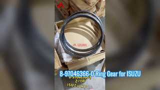 ISUZU 700P 4HK1 4HF1 এর জন্য 8970463660 8-97046366-0 রিং গিয়ার
