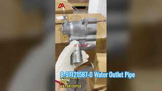 ISUZU NKR NPR 8-97121587-0 8971215870 এর জন্য জলের আউটলেট পাইপ উপযুক্ত