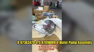 8973634780 5876100890 8-97363478-0 5-87610089-0 ISUZU 700P NPR 4HK1 এর জন্য উপযুক্ত জল পাম্প সমাবেশ