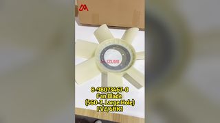 8-98073467-1 কুলিং ফ্যান 8980734671 ISUZU FVM 6HK1 এর জন্য উপযুক্ত