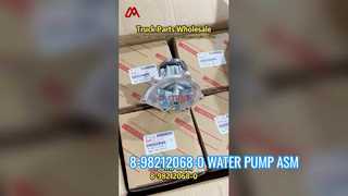 8-98212068-0 ISUZU 8982120680 এর জন্য উপযুক্ত ওয়াটার পাম্প ASM