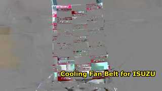 5-87610061-0 8-94479101-0 5876100610 8944791010 ISUZU 4JA1 TFR TFS D-MAX এর জন্য কুলিং ফ্যান বেল্ট