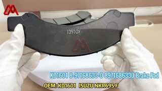 KD1601 8-97168633-0 8971686330 ISUZU এর জন্য ব্রেক প্যাড