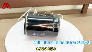 তেল ফিল্টার উপাদান OEM যন্ত্রাংশ 8-94360427-1 8943604271 ISUZU 100P-T 600P NHR94 এর জন্য