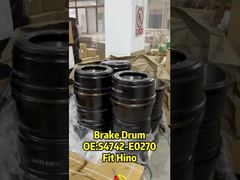HINO 500 এর জন্য S4742-E0270 সামনে বাম ব্রেক ড্রাম S4742E0270