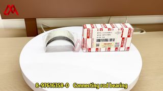 ISUZU LV 4HK1 এর জন্য 8-97616358-0 8-98055480-0 স্ট্যান্ডার্ড কানেক্টিং রড মেটাল সেট 8976163580 8980554800