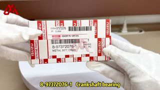 8-97372076-1 স্ট্যান্ডার্ড ক্র্যাঙ্কশ্যাফ্ট ধাতু সেট 8973720761 ISUZU ELF 4HK1T 4HG1 4HF1 এর জন্য