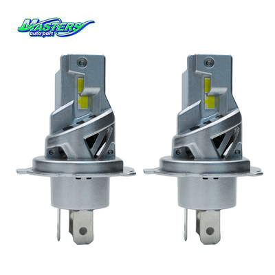 Masters V04 64W 7000LM 6000K H4 4060 Chips Superior Aviation Aluminum LED Headlight Bulb