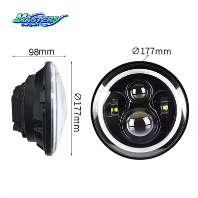 Masters 39W 1600LM 6700K H4 IYF-177-R-04P-001-L 7 inch Led Work Light