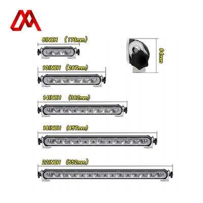 10 Inch Working Light Spotlights IYF-237-S-06P-001-R 19W 1200LM 6500K H4 Led Working Lamp