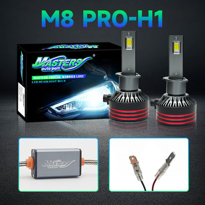 M8pro 130W 13000 Lumens 6500K Cool White H1 H7 H11 Headlights Bulbs