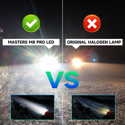 M8pro 130W 13000 Lumens 6500K Cool White H1 H7 H11 Headlights Bulbs