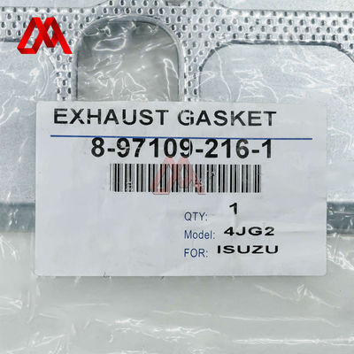 8-97109-216-1 8-97109216-1 8971092161 Exhaust Manifold Gasket for NKR13 NKR55 TFR24 TFR54 TFS D-MAX 4JA1 4JB1 4JG2 4JH1 