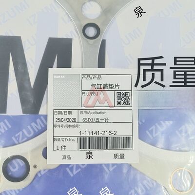 ISUZU 1-11141-216-2 Engine 6SD1 Japanese Truck Engine Parts Gasket Set Engine Overhaul
